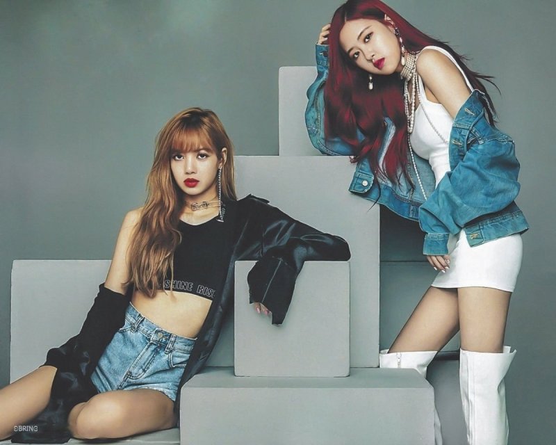 Группа blackpink розэ