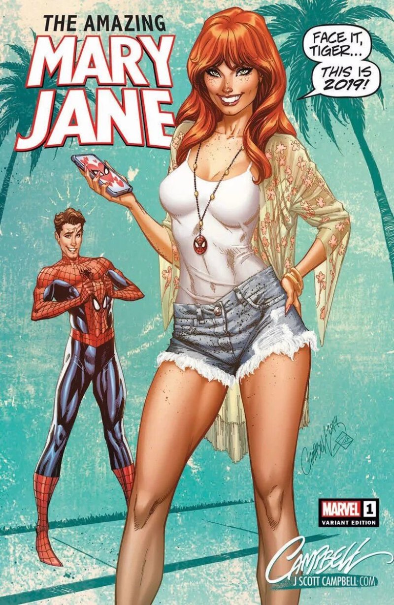 J scott campbell мэри джейн